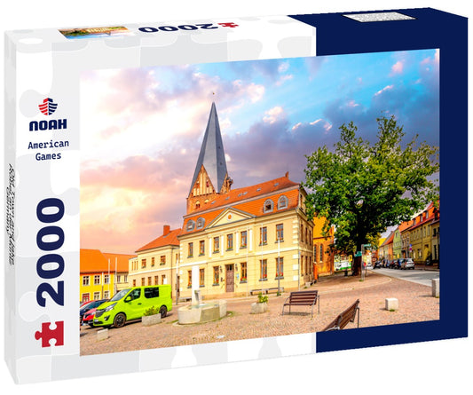 Noah Jigsaw Puzzle Old Town and lake, Röbel an der Müritz, Germany 2000 Pieces