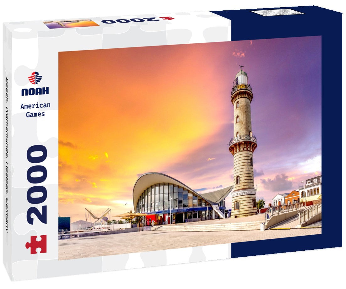 Noah Jigsaw Puzzle Beach, Warnemünde, Rostock, Germany 2000 Pieces