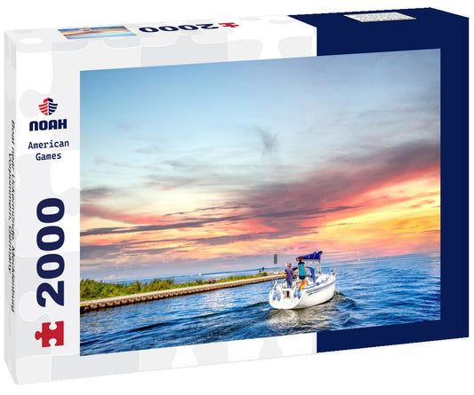 Noah Jigsaw Puzzle Boat near Uckermünde, Mecklenburg-Vorpommern, Germany 2000 Pieces