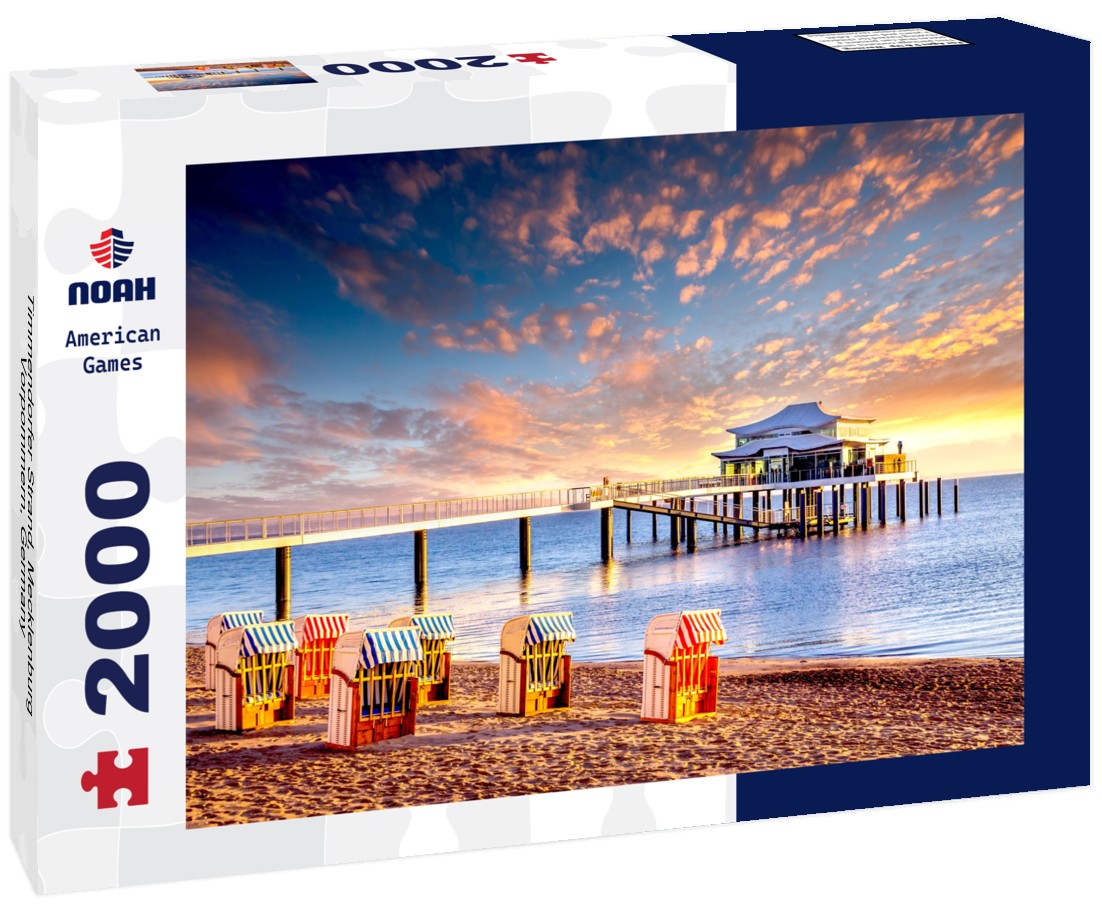 Noah Jigsaw Puzzle Timmendorfer Strand, Mecklenburg-Vorpommern, Germany 2000 Pieces