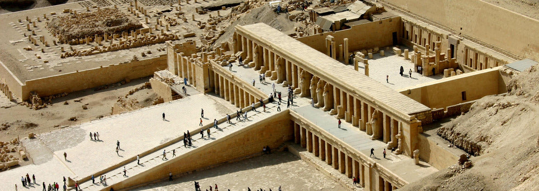 Noah Jigsaw Puzzle Egypt Luxor Valley of the Kings Temple of Hatshepsut Panorama 1000 Pieces