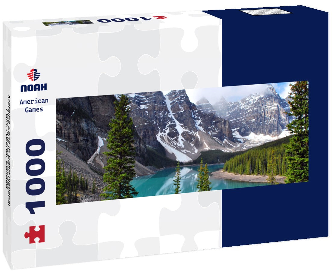 Noah Jigsaw Puzzle Moraine Lake in Banff National Park, Alberta, Canada Panorama 1000 Pieces