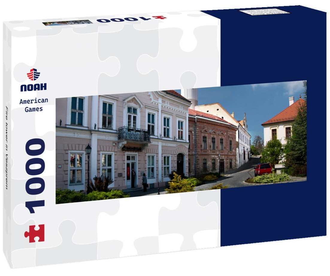Noah Jigsaw Puzzle Fire tower in Veszprem Panorama 1000 Pieces