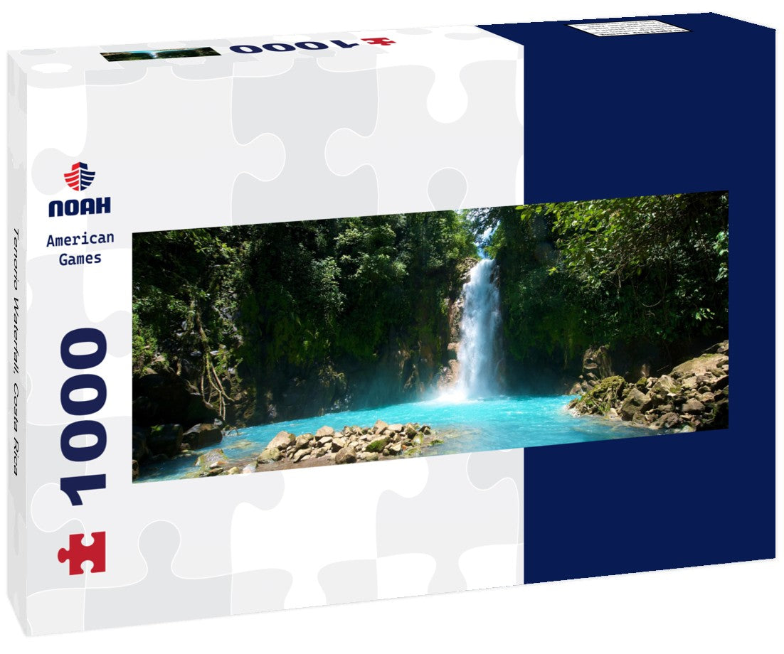 Noah Jigsaw Puzzle Tenorio Waterfall, Costa Rica Panorama 1000 Pieces