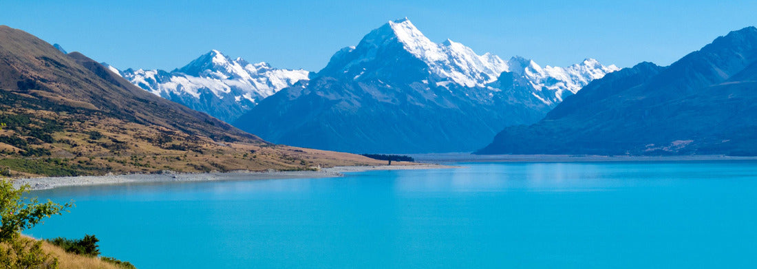 Noah Jigsaw Puzzle Emerald glacier Lake Pukaki, Aoraki Mt Cook NP, New Zealand Panorama 1000 Pieces