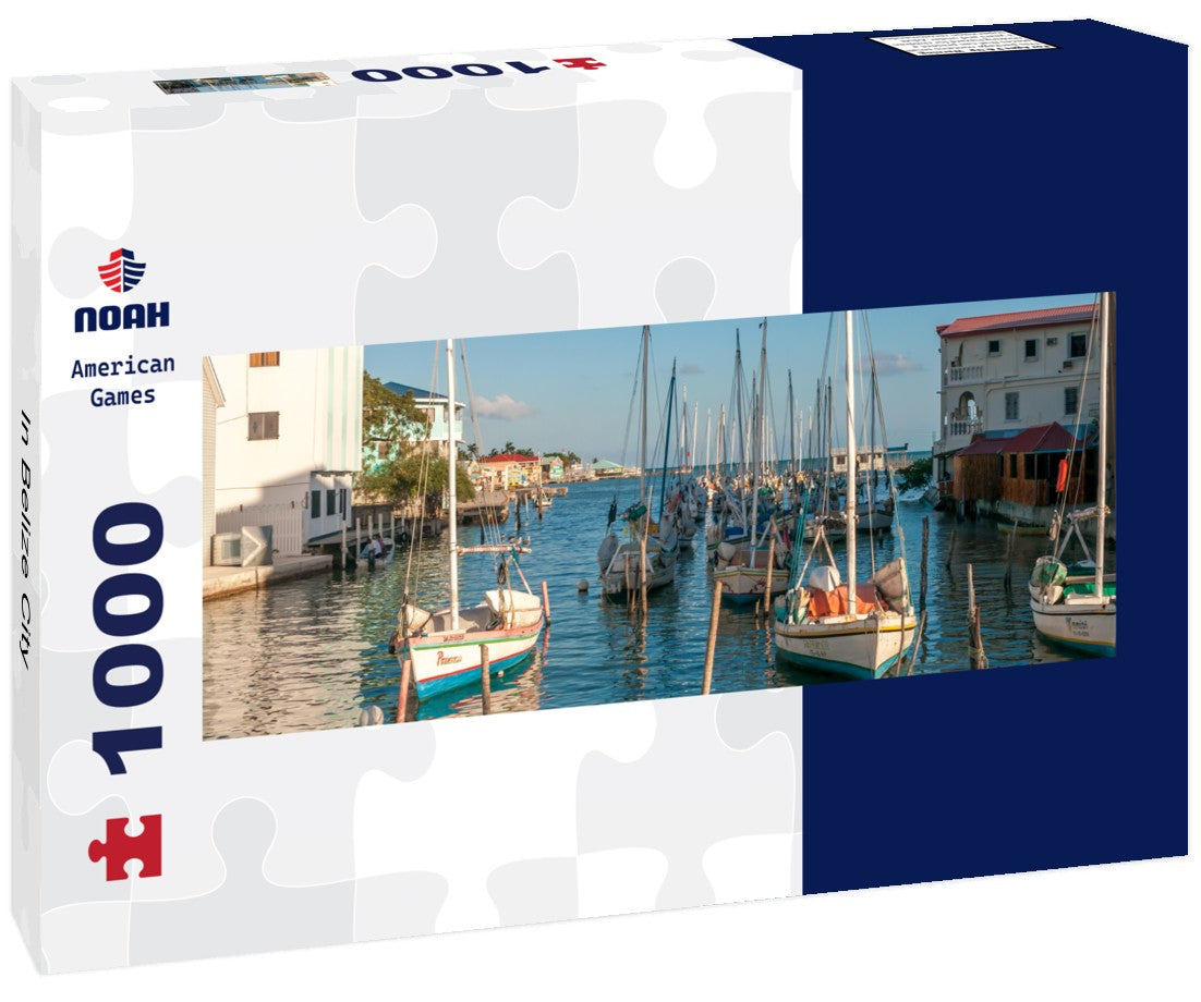 Noah Jigsaw Puzzle In Belize City Panorama 1000 Pieces