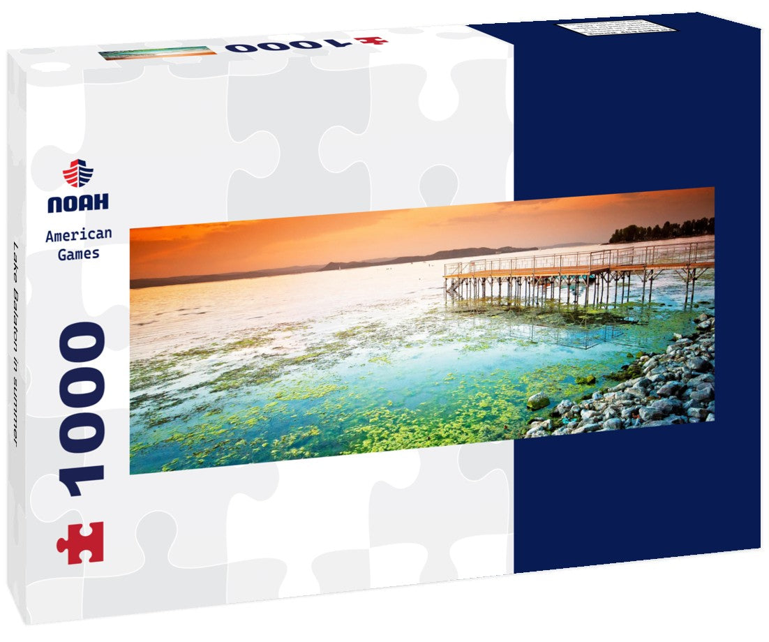 Noah Jigsaw Puzzle Lake Balaton in summer Panorama 1000 Pieces