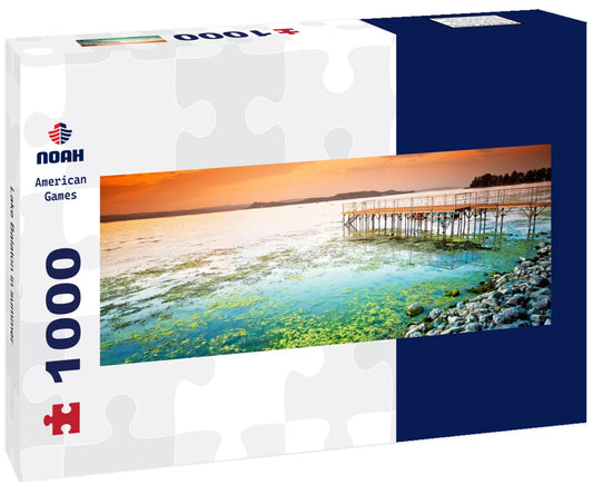 Noah Jigsaw Puzzle Lake Balaton in summer Panorama 1000 Pieces