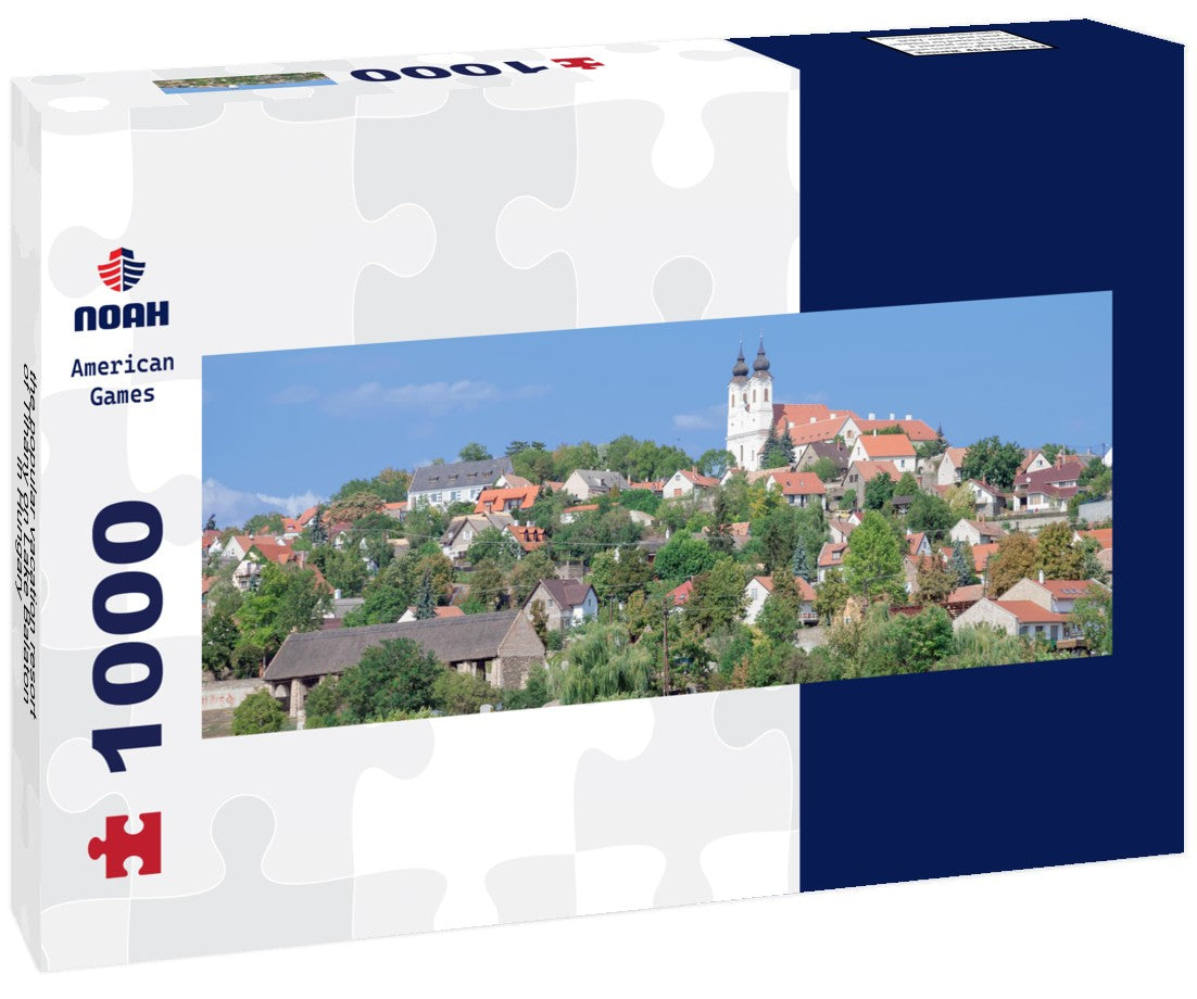 Noah Jigsaw Puzzle the popular vacation resort of Tihany on Lake Balaton in Hungary Panorama 1000 Pieces