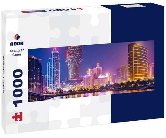 Noah Jigsaw Puzzle Macau, China Panorama 1000 Pieces