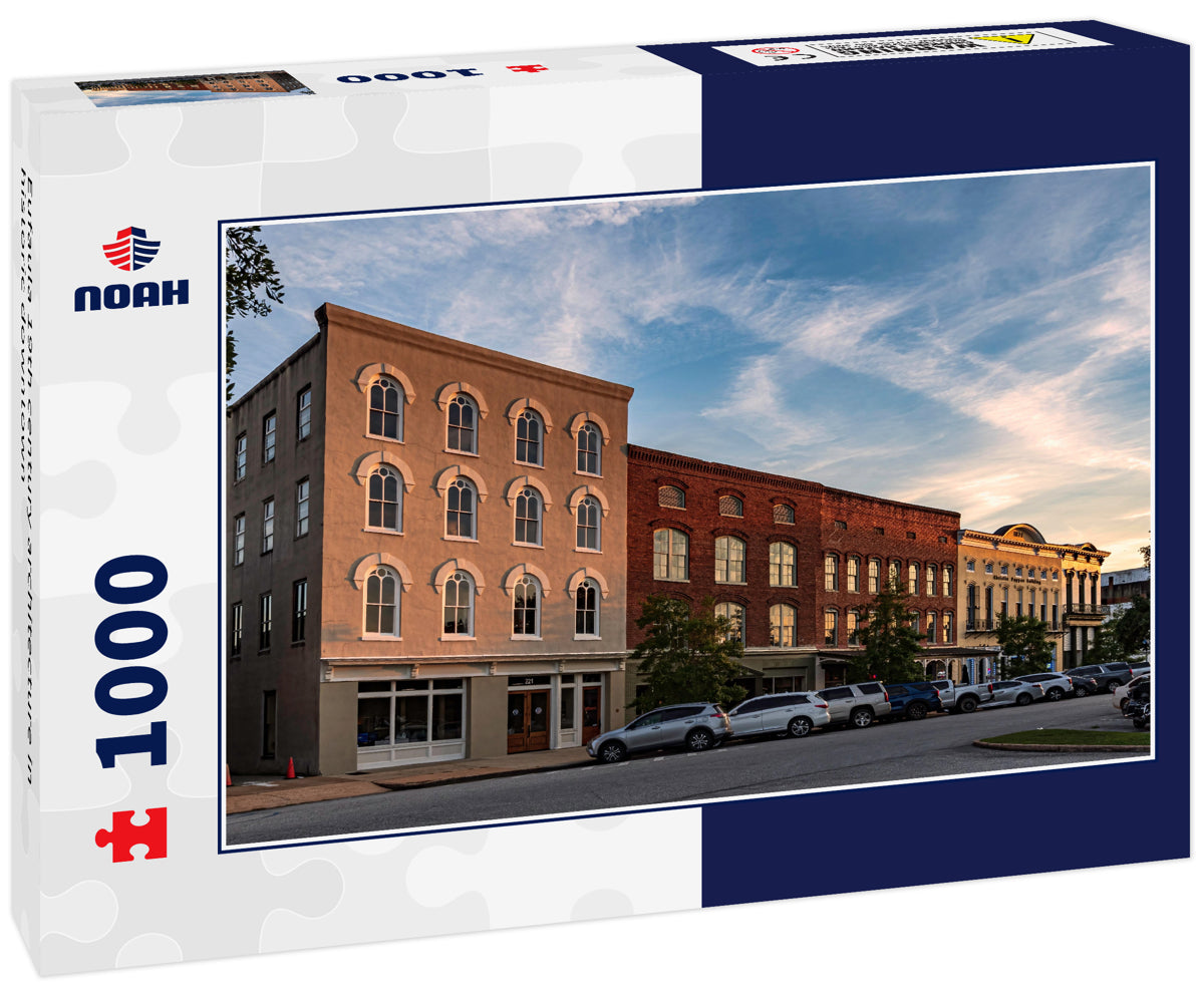 Eufaula 19th century architecture in historic downtown