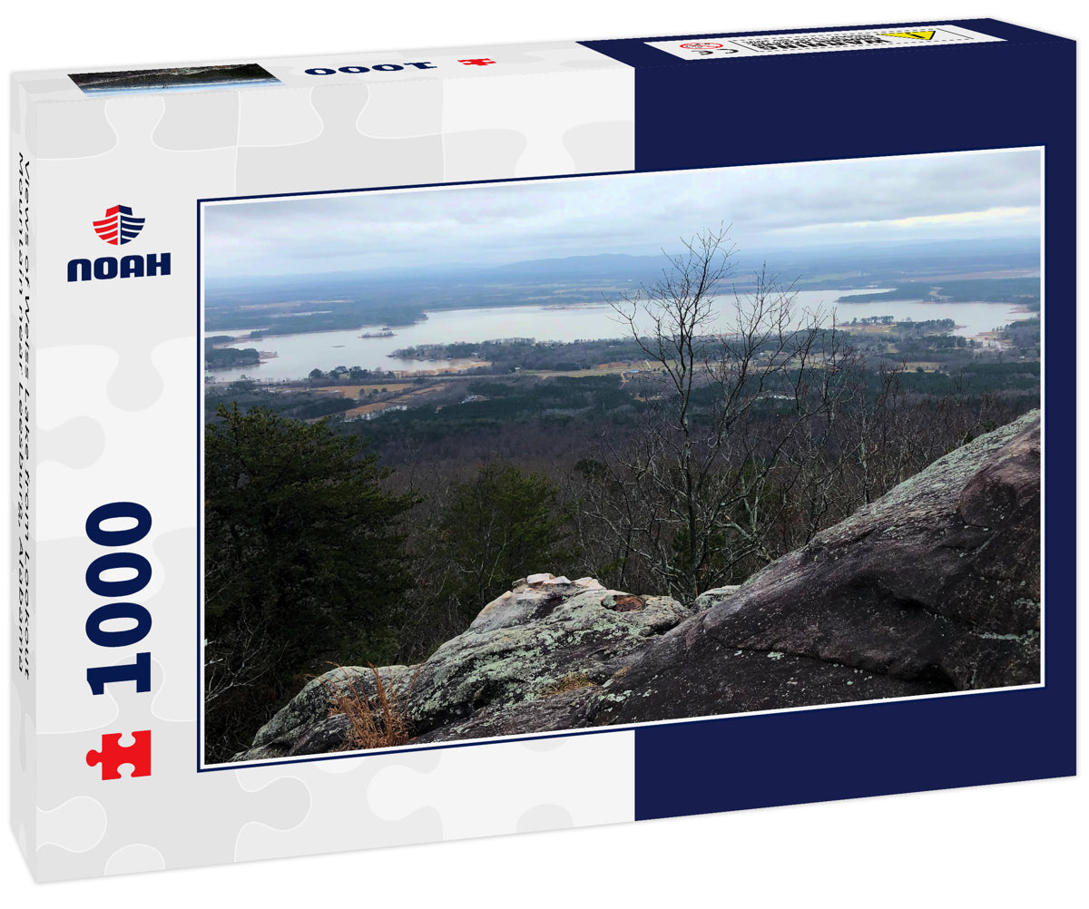 Views of Weiss Lake from Lookout Mountain near Leesburg, Alabama