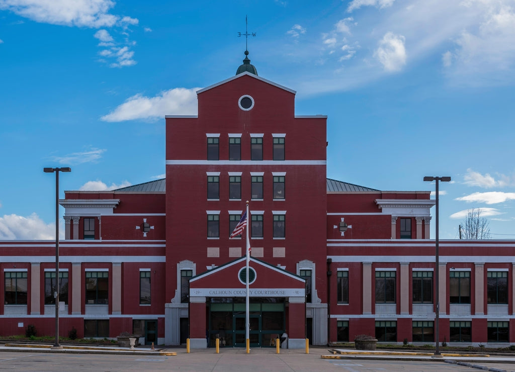 Calhoun County Alabama Courthouse