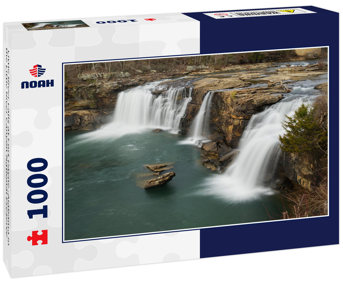 Little River Falls at Fort Payne ,Alabama in the Little River Canyon National Preserve