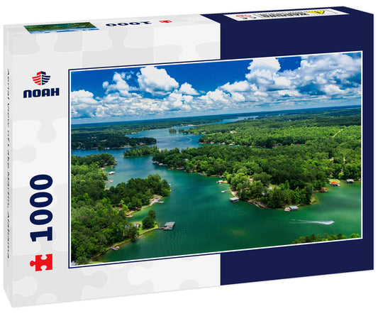 Aerial View of Lake Martin, Alabama