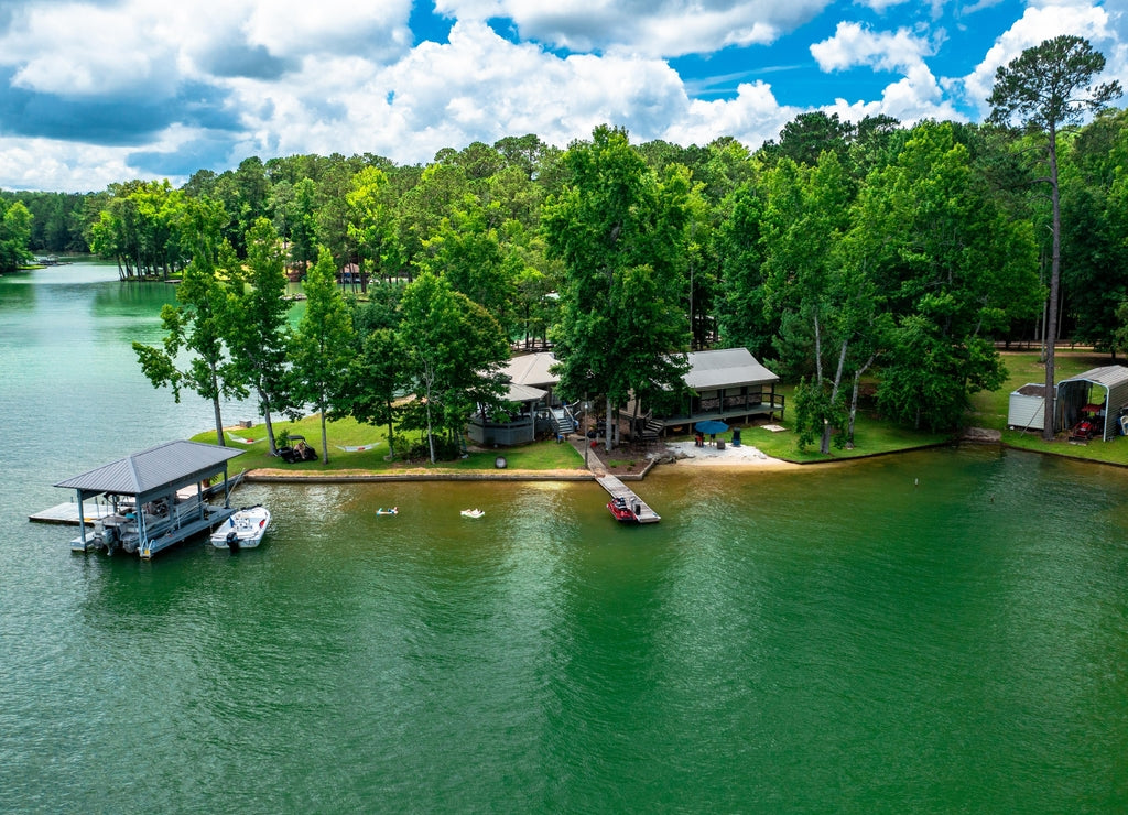 Aerial View of Lake Martin, Alabama