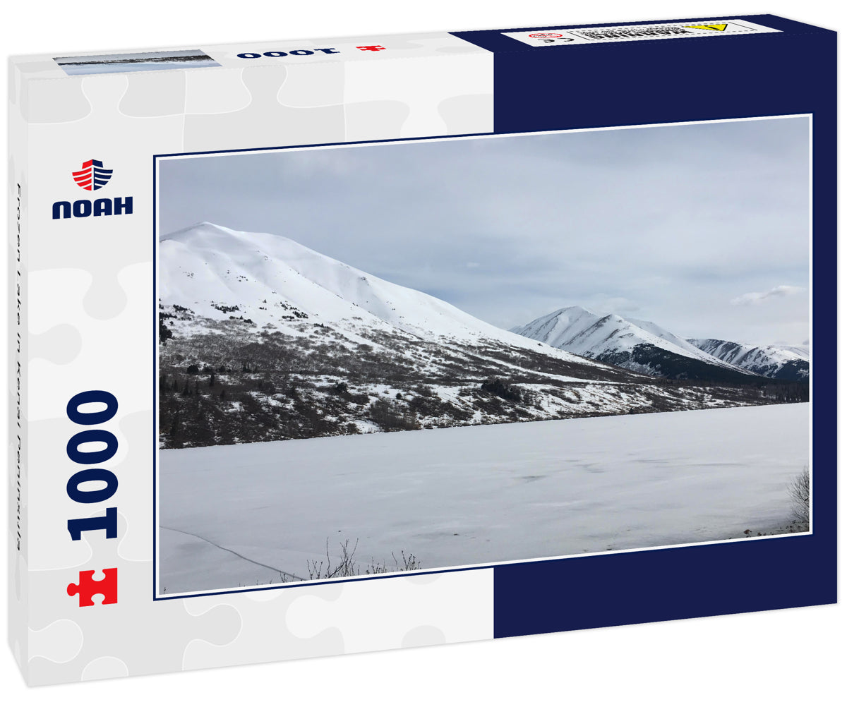 Frozen Lake in Kenai Peninsula