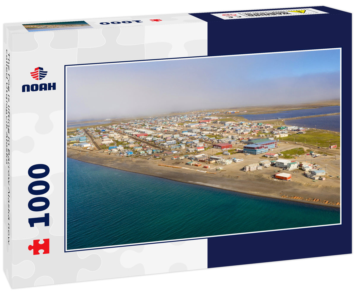 The Fog is lifting in Barrow Alaska now called Utqiagvik Alaska