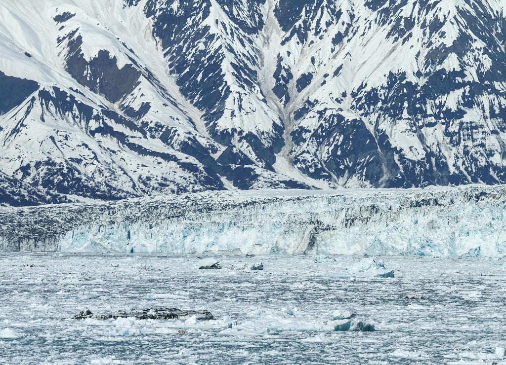 Hubbard Glacier in Yakutat Bay, Alaska