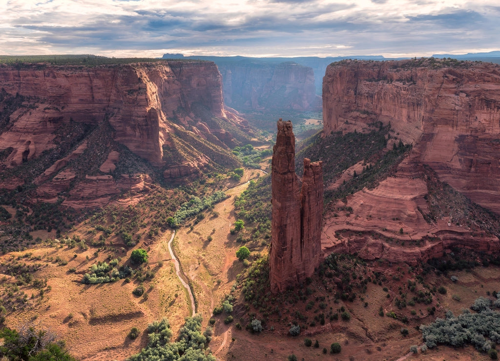 Spider Rock in Canyon de Chelly, Arizona