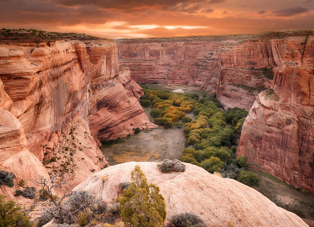 Sunrise at Canyon de Chelly