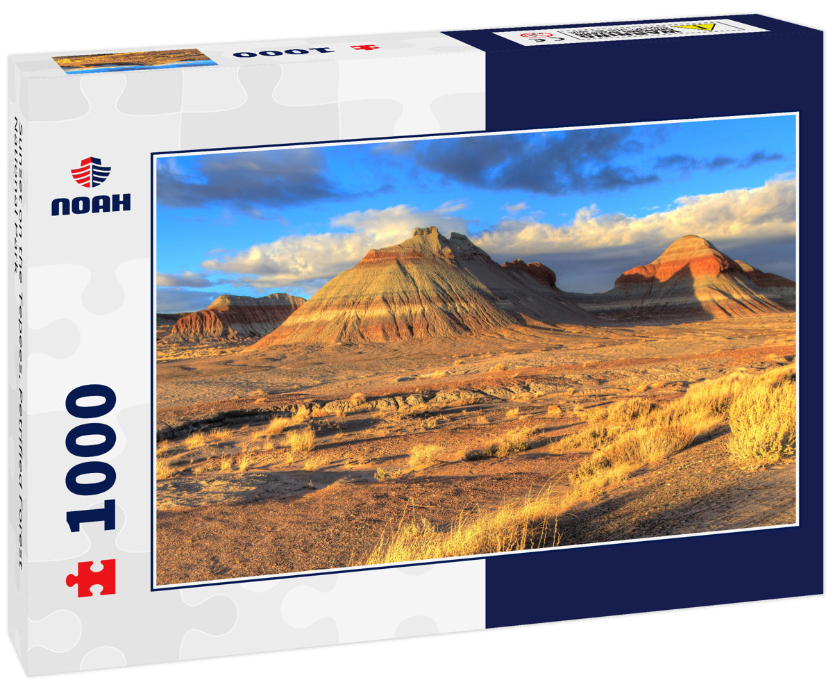 Sunset on the Tepees, Petrified Forest National Park