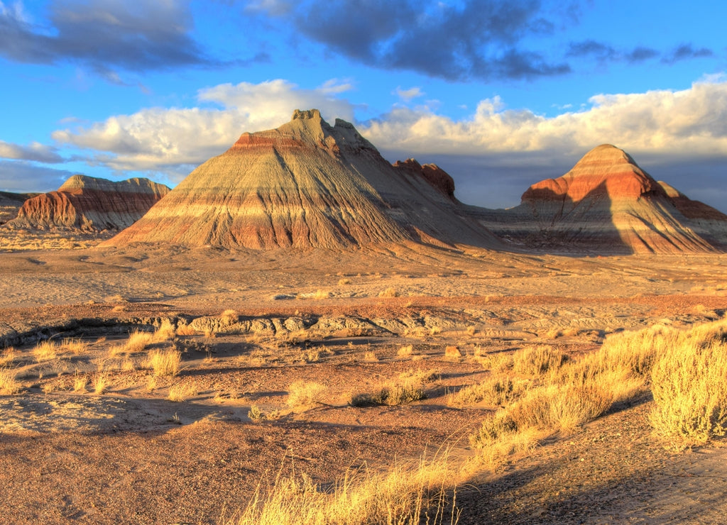 Sunset on the Tepees, Petrified Forest National Park