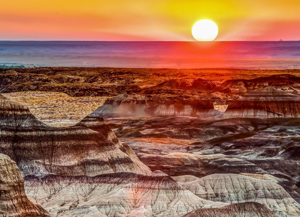 Petrified Forest National Park in Arizona