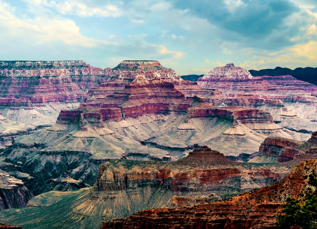 Grand Canyon National Park shot at day time near Flagstaff, Arizona, USA
