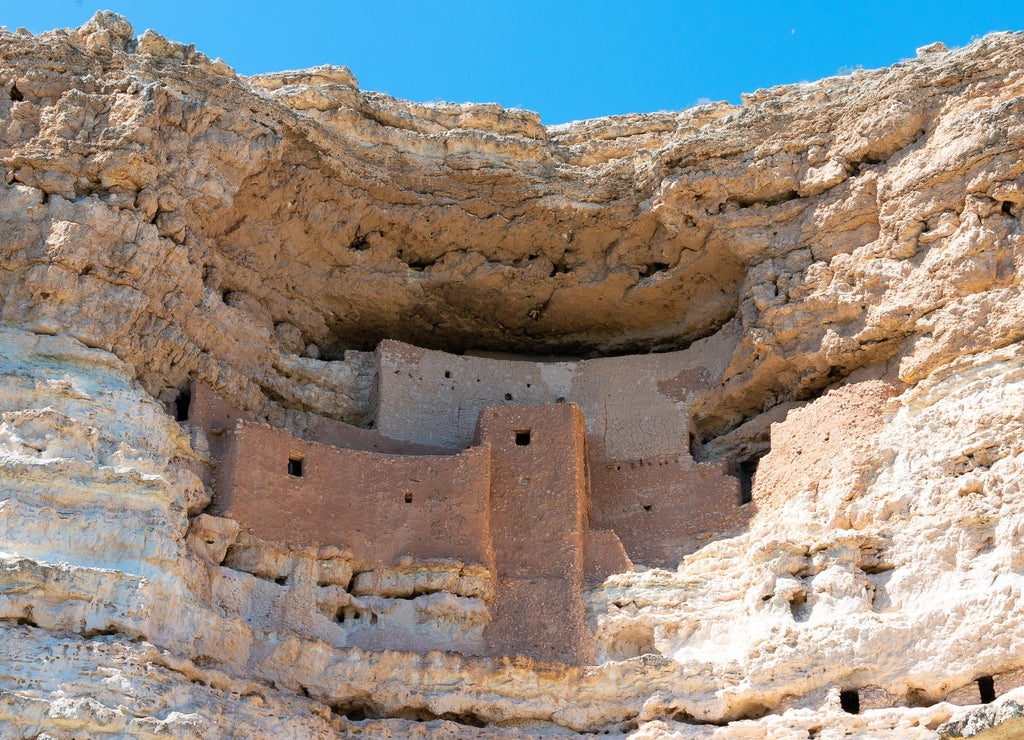 Ancient Sinagua Cliff Dwellings at Montezuma Castle National Monument