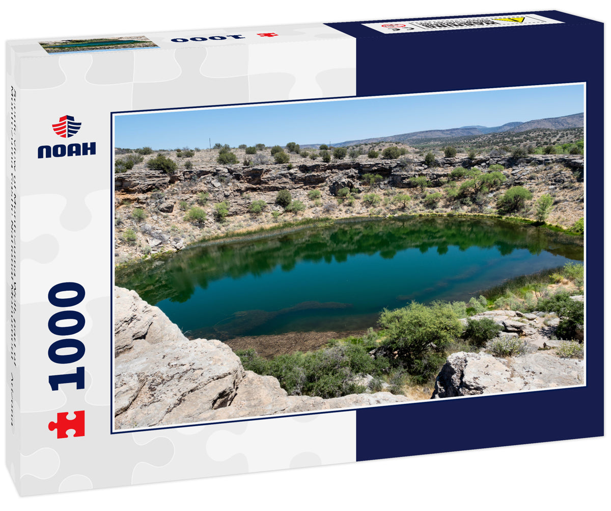 Scenic view of Montezuma Well, part of Montezuma Castle National Monument - Arizona