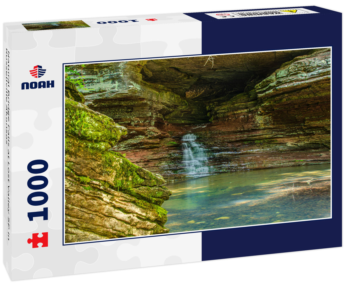 Natural Bridge Falls at Lost Valley SP in Russellville Akansas