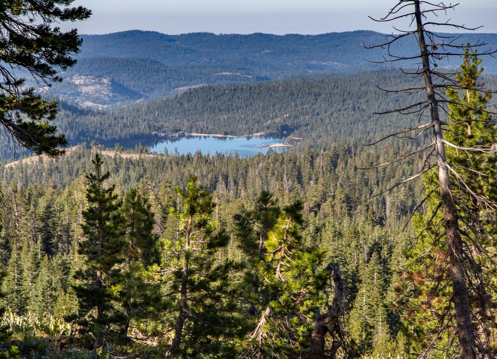 Lake Alpine High in the Stanislaus National Forest, Sierra Mountains, California