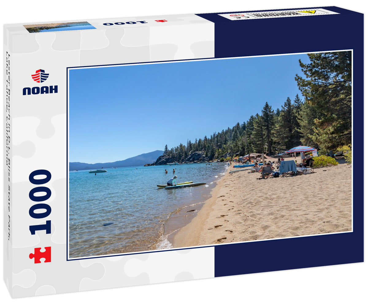 Lester Beach in D.L. Bliss State Park, Lake Tahoe, California