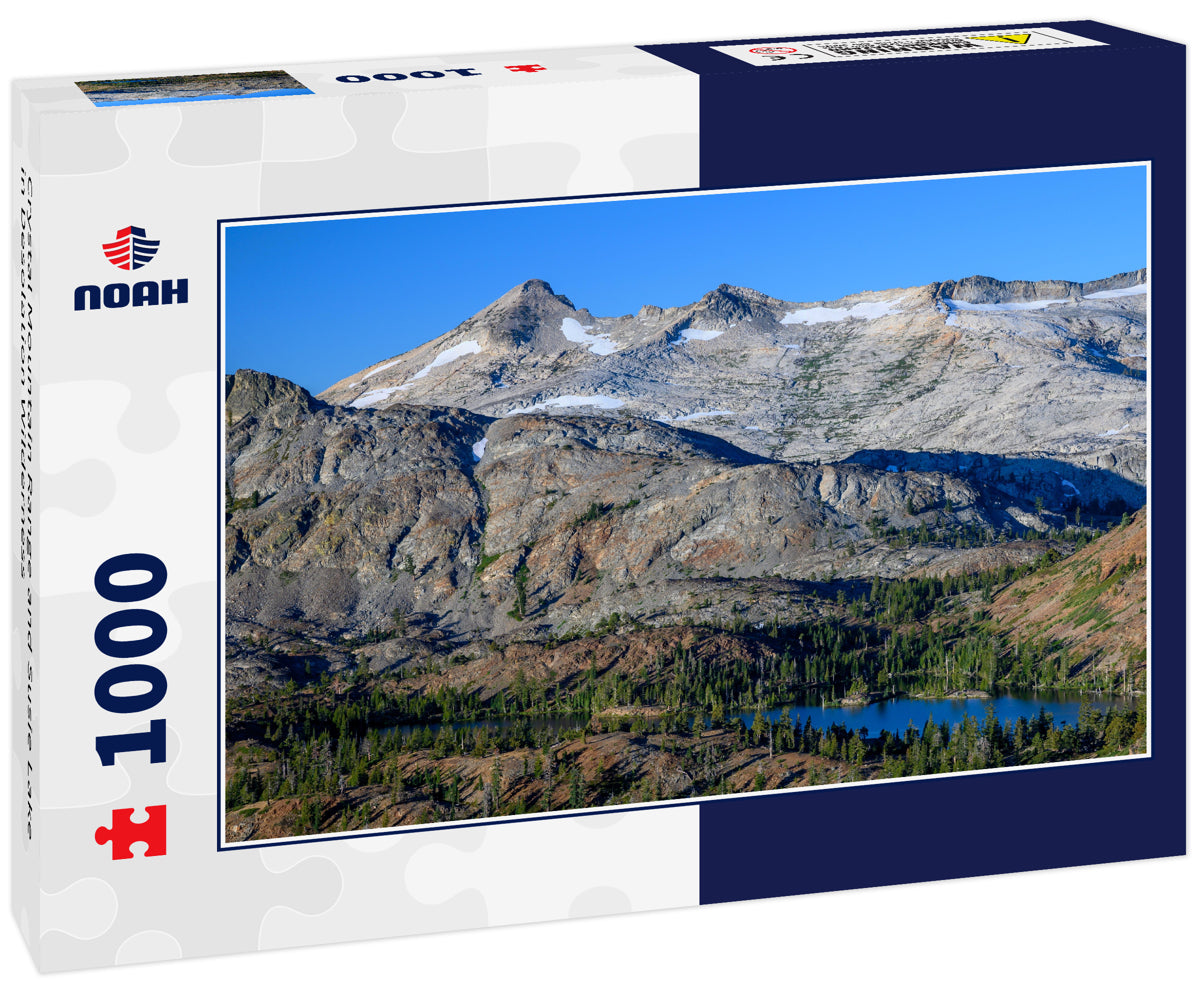 Crystal Mountain Range and Susie Lake in Desolation Wilderness