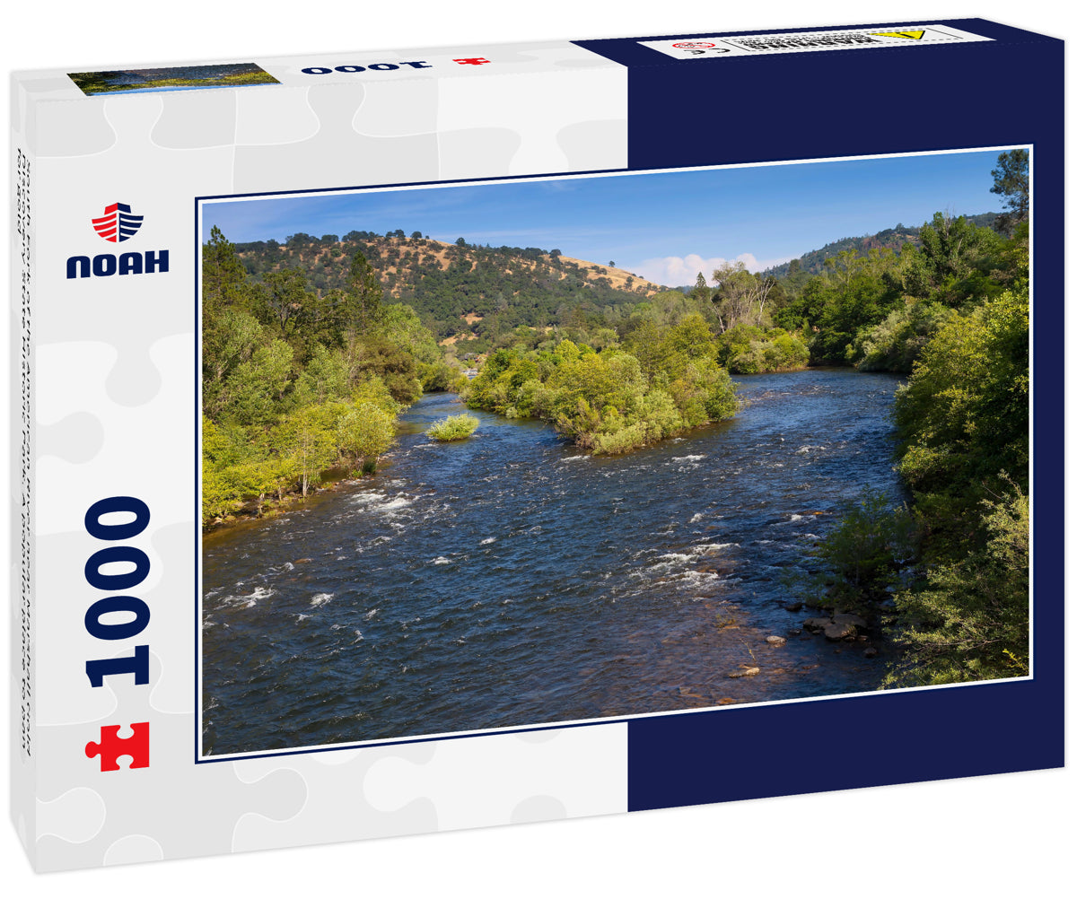 South Fork of the American River near Marshall Gold Discovery State Historic Park. A popular place to pan for gold