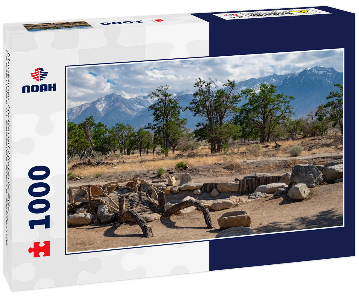 Manzanar National Historic Site Footbridge in Eastside Sierra California