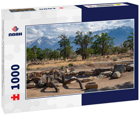 Manzanar National Historic Site Footbridge in Eastside Sierra California