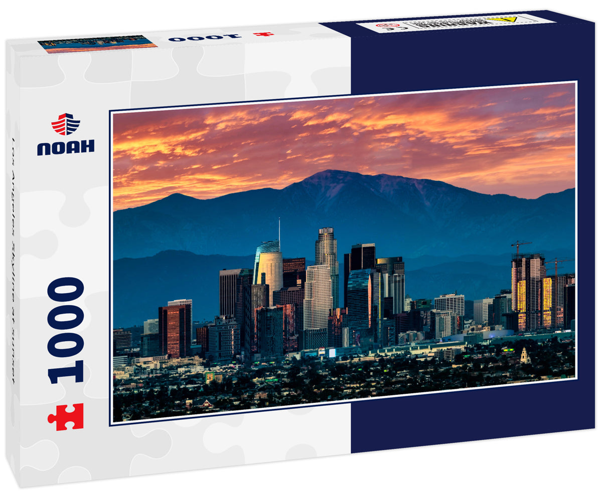 Los Angeles Skyline at sunset