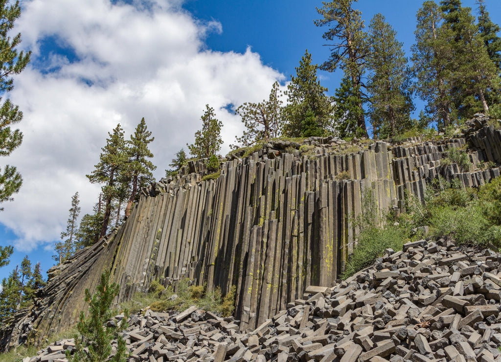 Devils Postpile National Monument, Mammoth Lakes, California