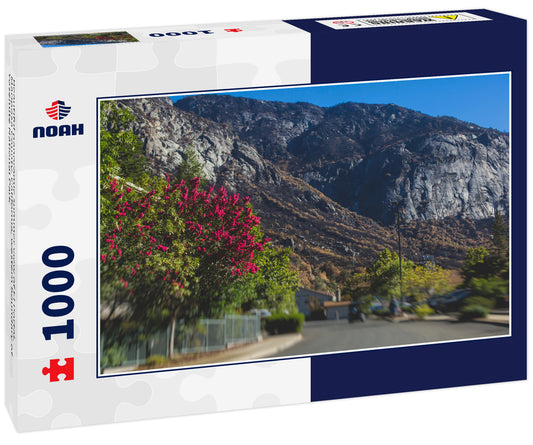 Beautiful panoramic summer view of El Portal, Mariposa County, California, western boundary of Yosemite National Park