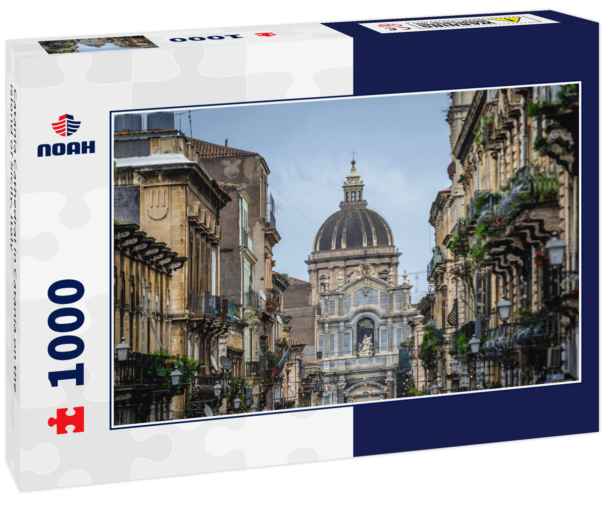 Catania Cathedral in Catania on the island of Sicily, Italy