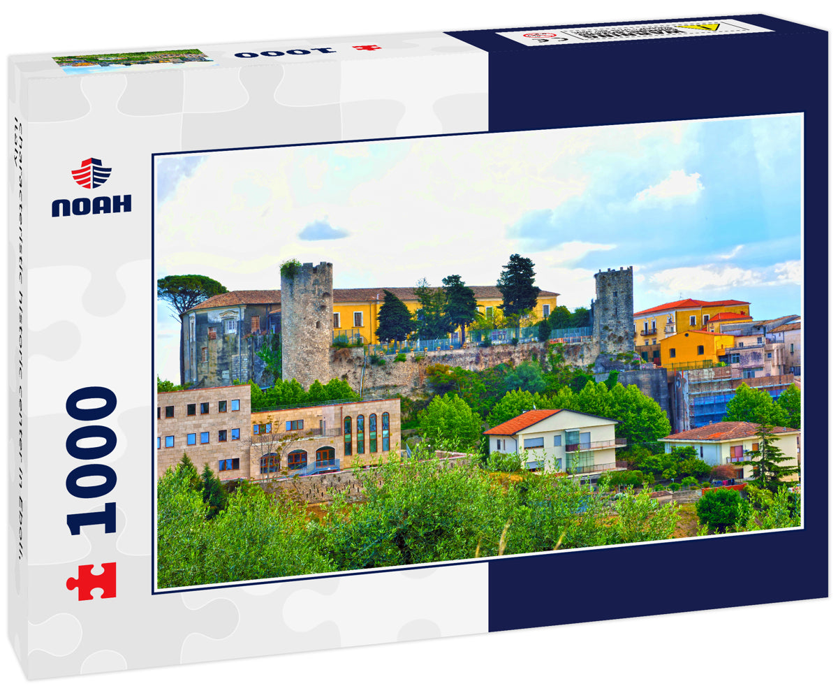 characteristic historic center in Eboli, Italy