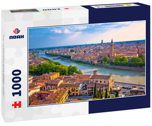 Ciy of Verona and Adige river