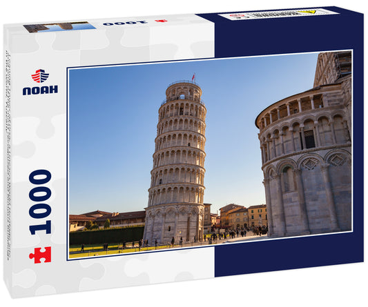 Leaning Tower of Pisa, a Unesco World Heritage Site and one of the most recognized and famous buildings in the world, Tuscany