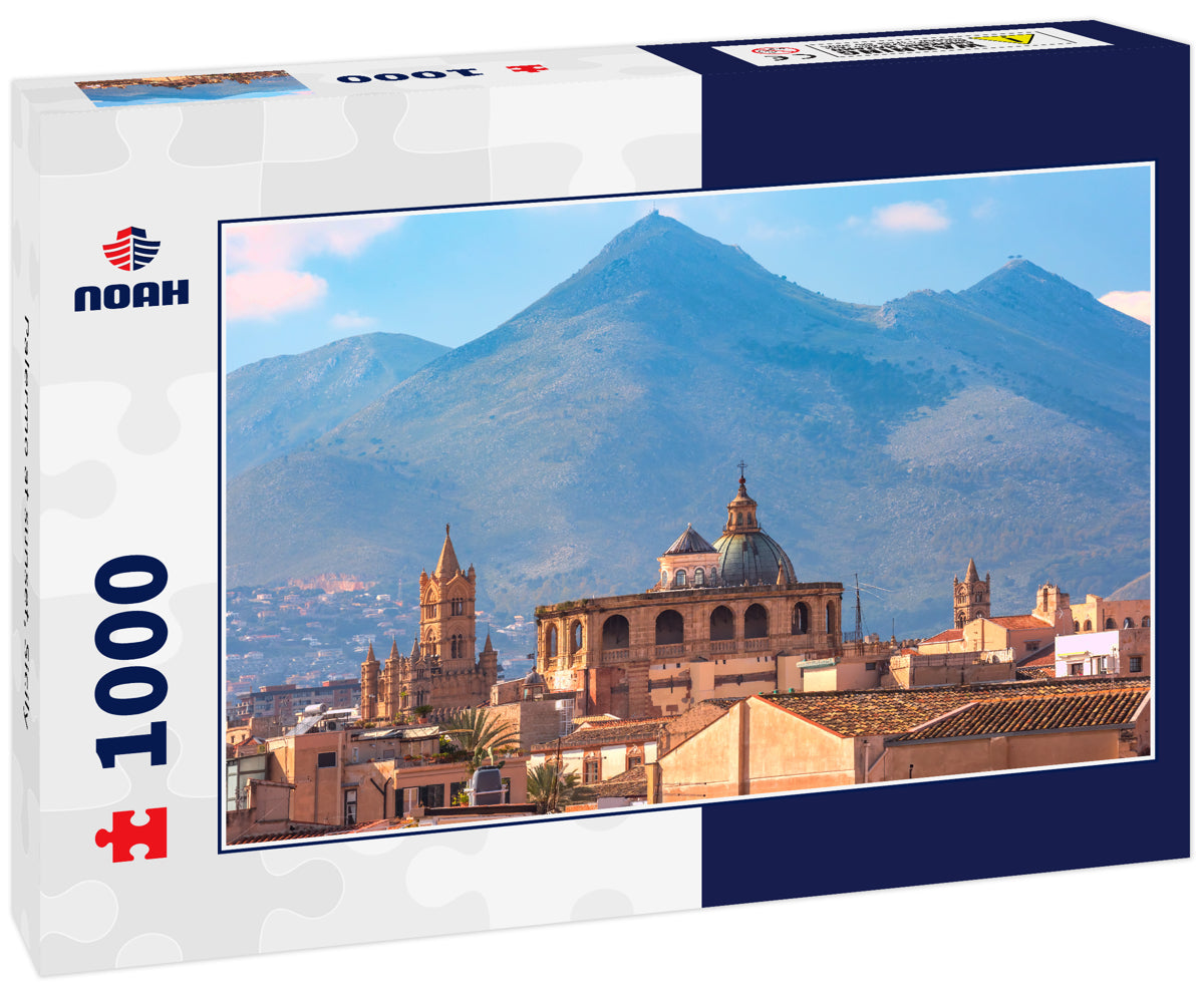 Palermo at sunset, Sicily