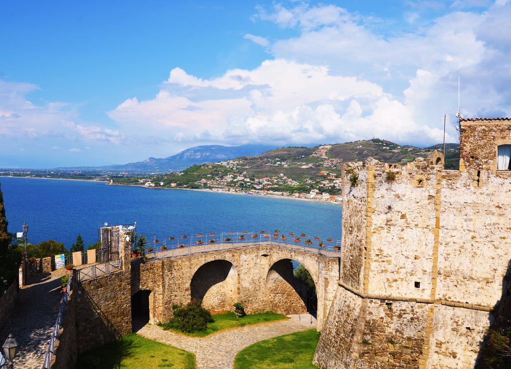 Aragonese castle of Agropoli Salerno Italy