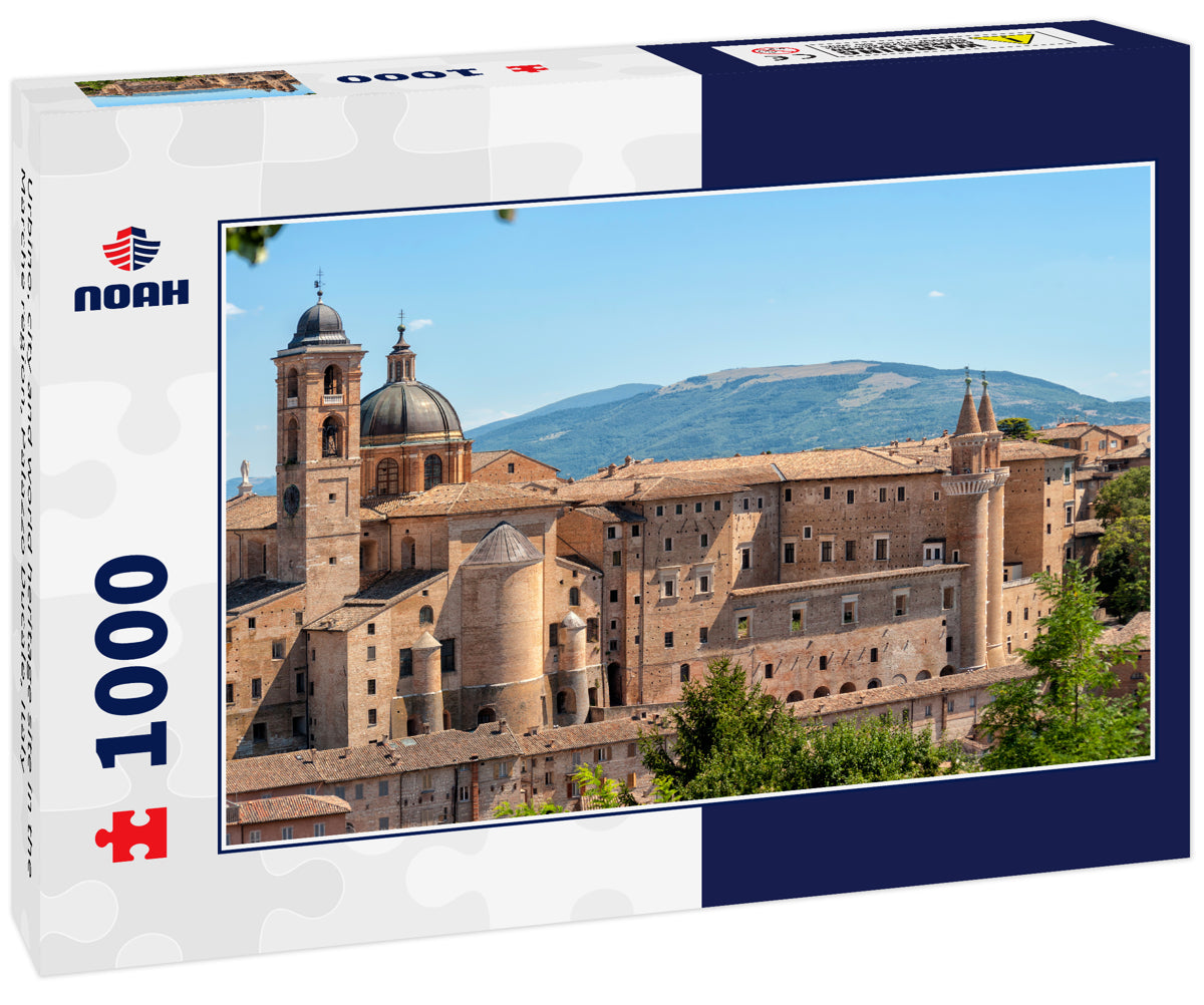 Urbino, city and world heritage site in the Marche region, Palazzo Ducale, Italy