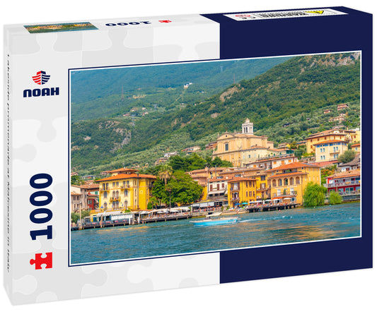 Lakeside promenade at Malcesine in Italy