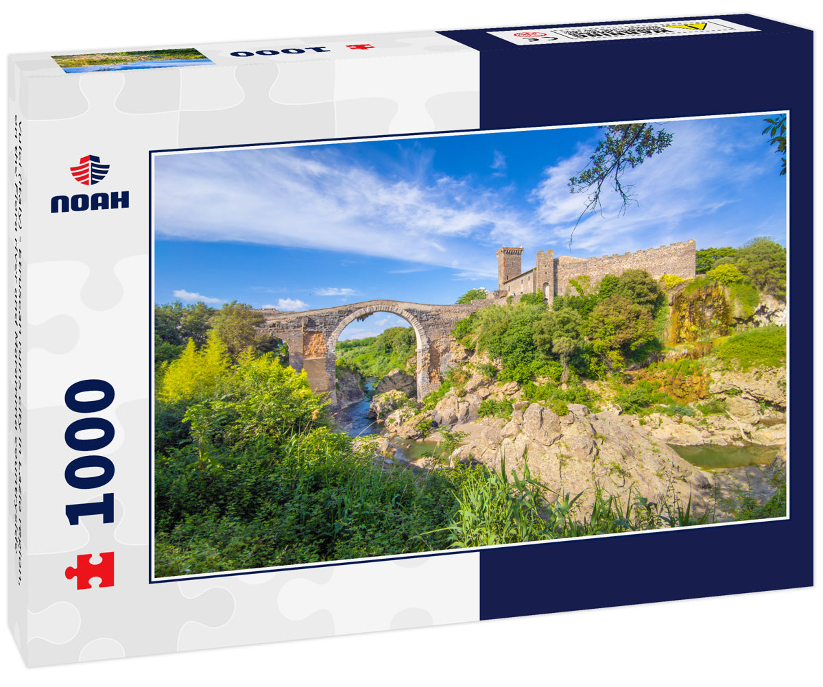 Vulci (Italy) - Etruscan ruins city in Lazio region, on the Fiora river and Maramma countryside